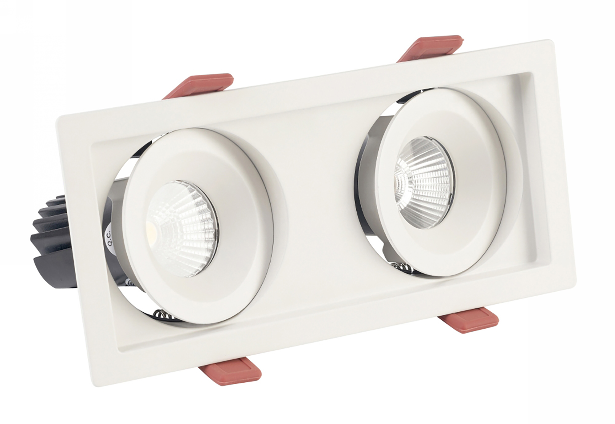 BEZZ 12-2 Recessed Ceiling Luminaires Dlux Multi-Head Recess Ceiling